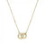 Olivia Burton Jewellery Amity Interlock Gold Necklace 24100312
