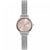Olivia Burton Mini Classic Ladies Silver Pink Watch 24000244