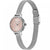 Olivia Burton Mini Classic Ladies Silver Pink Watch 24000244