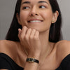 Olivia Burton Mini Grove Ladies Gold Leather Watch 24000284 Olivia Burton