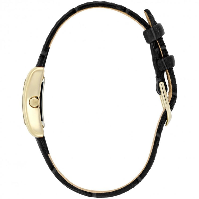 Olivia Burton Mini Grove Ladies Gold Leather Watch 24000284