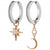 Olivia Burton Jewellery Celestial Star Two-Tone Hoop Earrings 24100472