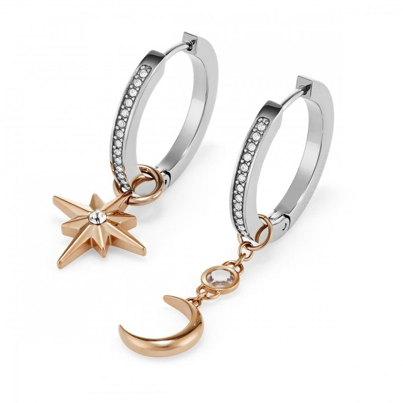 Olivia Burton Jewellery Celestial Star Two-Tone Hoop Earrings 24100472
