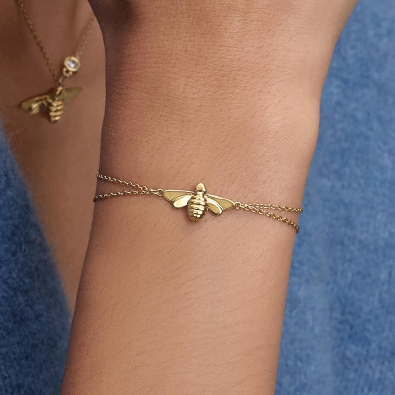 Olivia Burton Jewellery Honey Bee Gold Bracelet 24100477