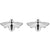 Olivia Burton Jewellery Honey Bee Silver Stud Earrings 24100478
