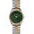 Olivia Burton Bejewelled Ladies Two-Tone Green Watch 24000137