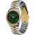 Olivia Burton Bejewelled Ladies Two-Tone Green Watch 24000137