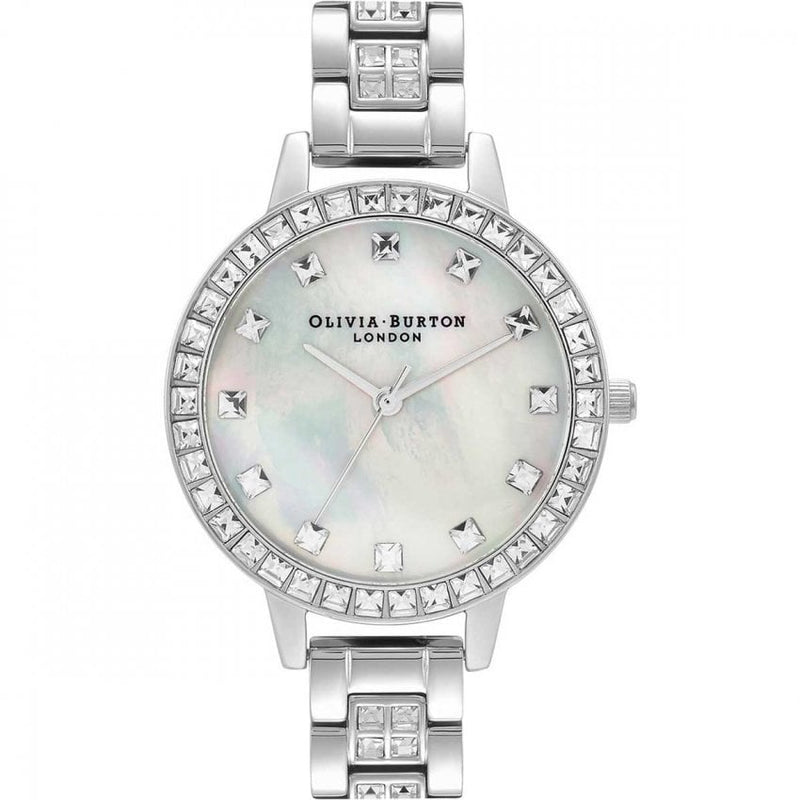 Olivia Burton Treasure Ladies Silver Watch OB16MOP25