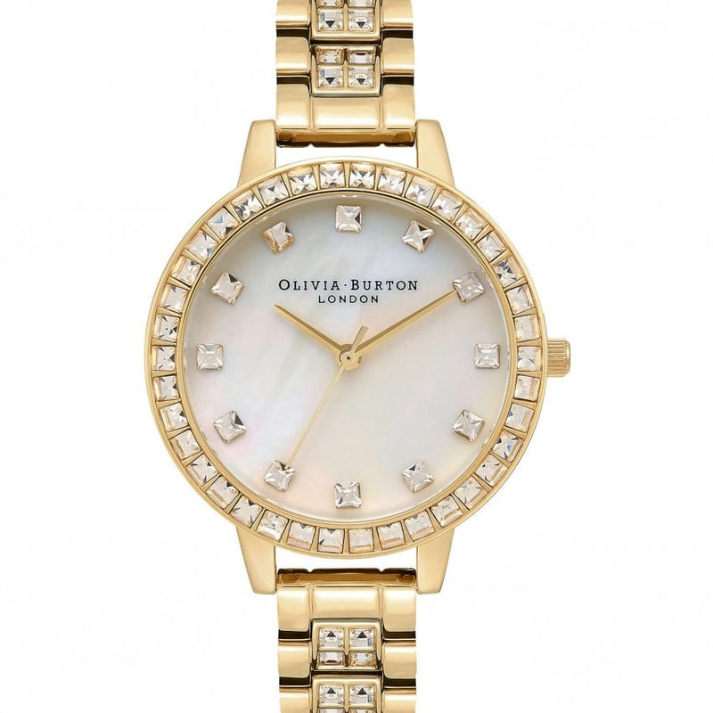 Olivia Burton Treasure Ladies Gold Watch OB16MOP33