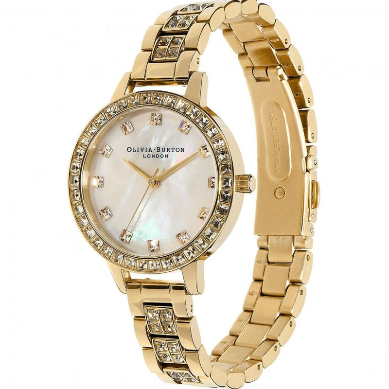 Olivia Burton Treasure Ladies Gold Watch OB16MOP33