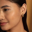 Olivia Burton Jewellery Ever Stacked Gold Hoop Earrings 24100295