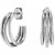 Olivia Burton Jewellery Ever Stacked Silver Hoop Earrings 24100294