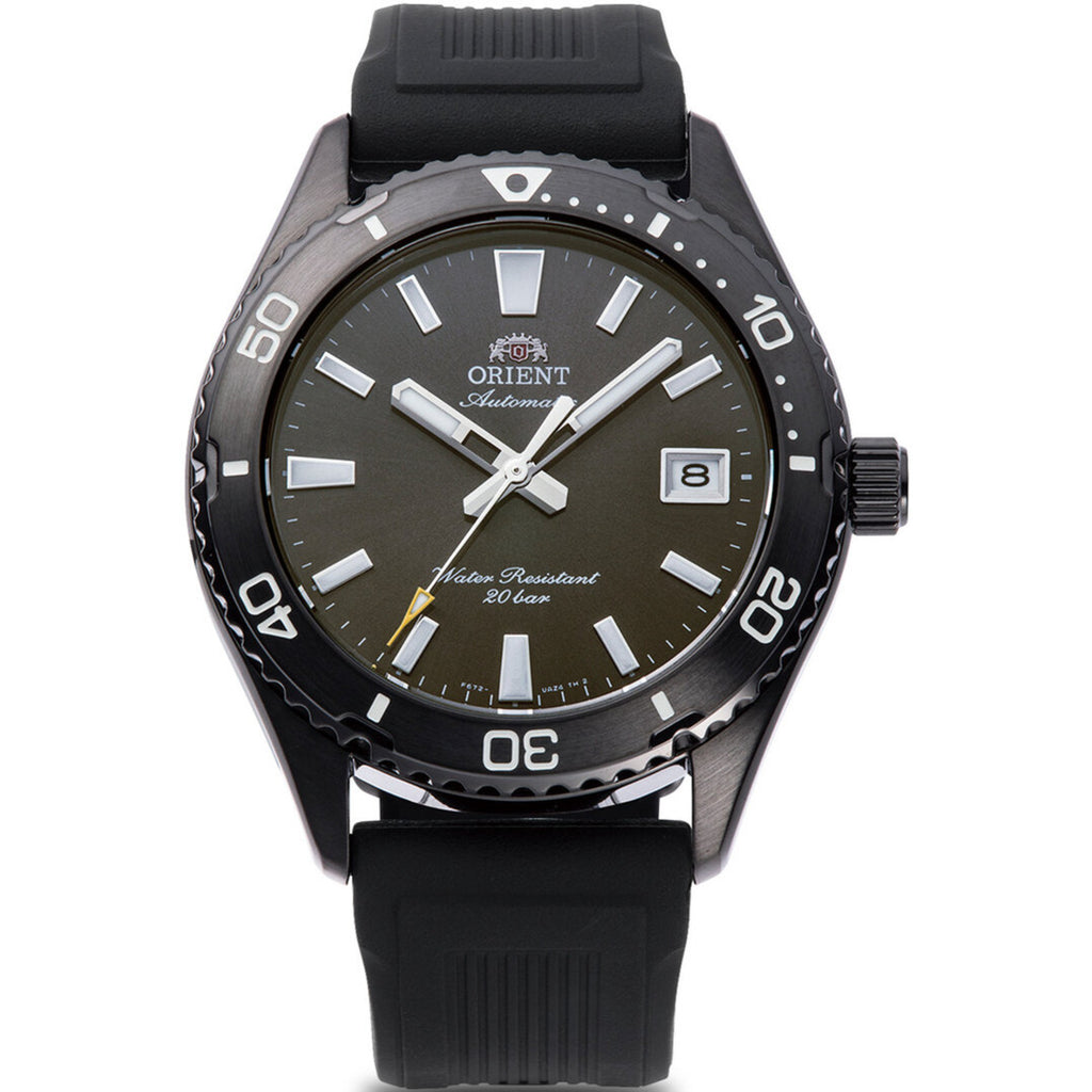 Orient Mako 40 Men's Watch Black Dial Silicone RA-AC0Q10N30B