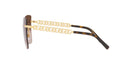 Dolce & Gabbana Cat-Eye Sunglasses Gold And Brown  DG2289 02/13