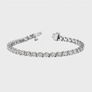 Round Diamond S Tennis Bracelet