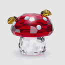 Swarovski Idyllia Mushroom and Ladybugs Figurine 5683436