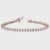 Round Diamond Tennis Bracelet