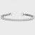 Round Diamond Double Row Tennis Bracelet