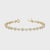 Round Diamond Cluster Bracelet