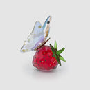 Swarovski Idyllia Butterfly and Strawberry Figurine 5666846