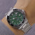 Rotary Seamatic Men's Watch Green RGB05430/78