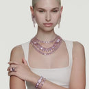 Swarovski Millenia Tennis Necklace Purple Gradient 5705754