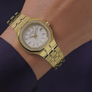Rotary Brilliance Octagonal Ladies Watch Gold RLB10014/01