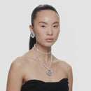 Swarovski x Ariana Grande Ear Cuffs Earrings Silver 5720872