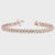 Round Diamond S Tennis Bracelet