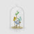 Swarovski Jungle Beats Butterfly Bell Jar Figurine 5619219