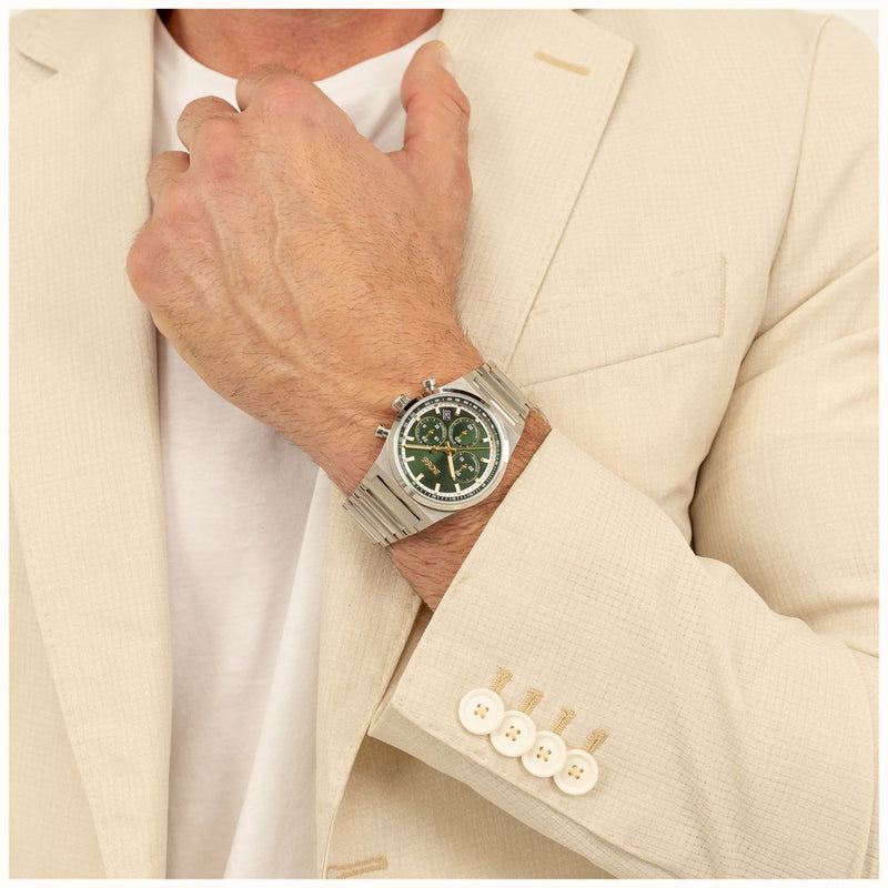 BOSS Candor Chrono Men's Green Watch 1514220