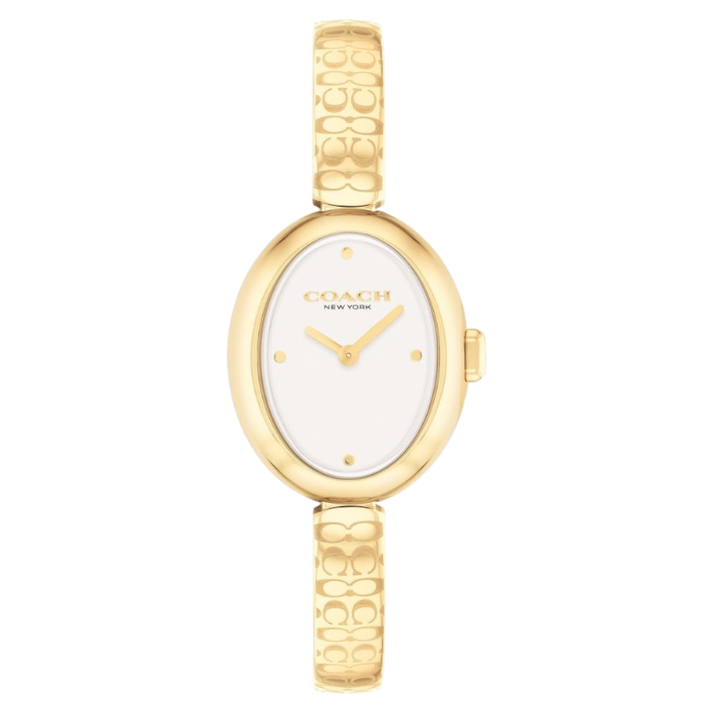 Coach Sammy Ladies Gold Bangle Watch 14504528