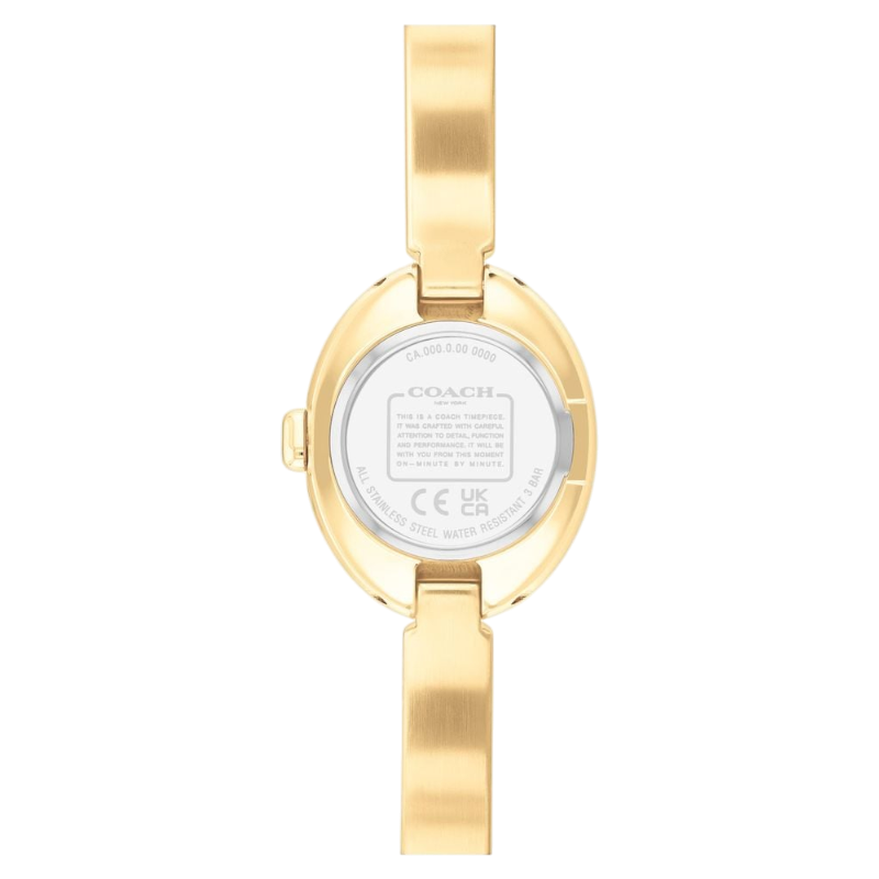 Coach Sammy Ladies Gold Bangle Watch 14504528