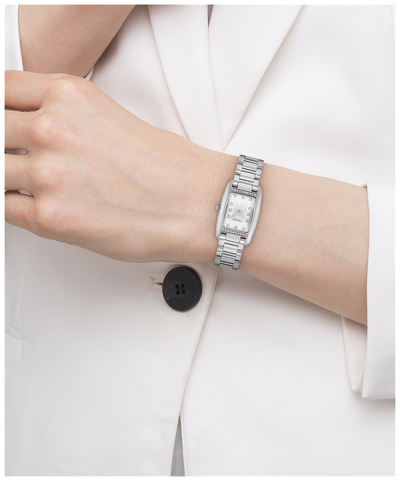 Coach Reese Ladies Silver Watch 14504587