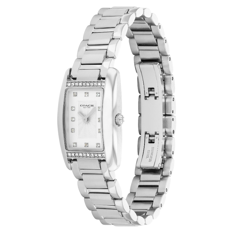 Coach Reese Ladies Silver Watch 14504587