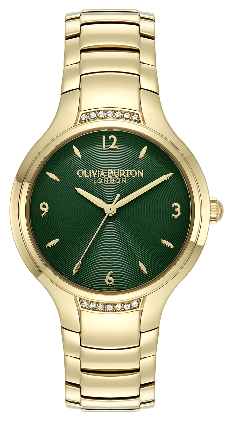 Olivia Burton Lea & Amity Interlock Ladies Gold Watch And Jewellery Set 24070022