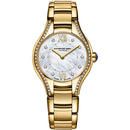 Raymond Weil Noemia Ladies Watch Gold Diamond Bezel 5124-PS-00985