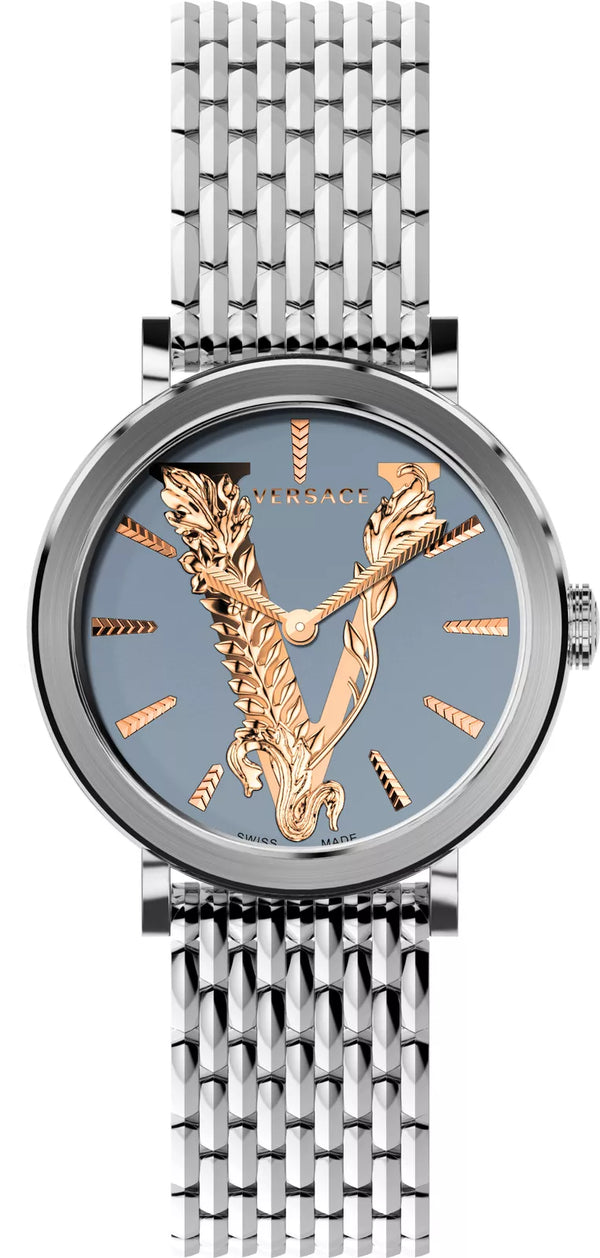 Versace Virtus Ladies Watch Silver VERI006