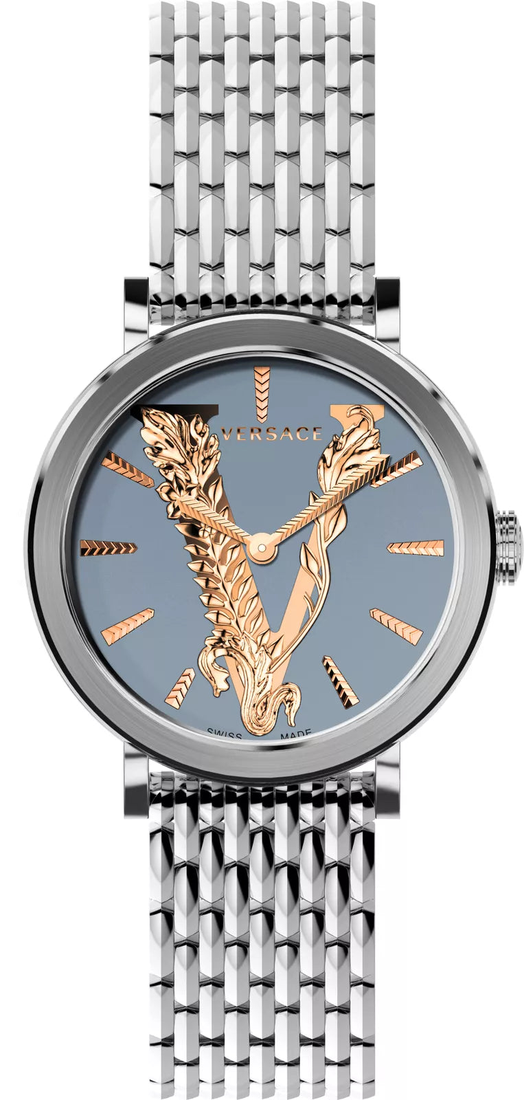 Versace Virtus Ladies Watch Silver VERI006