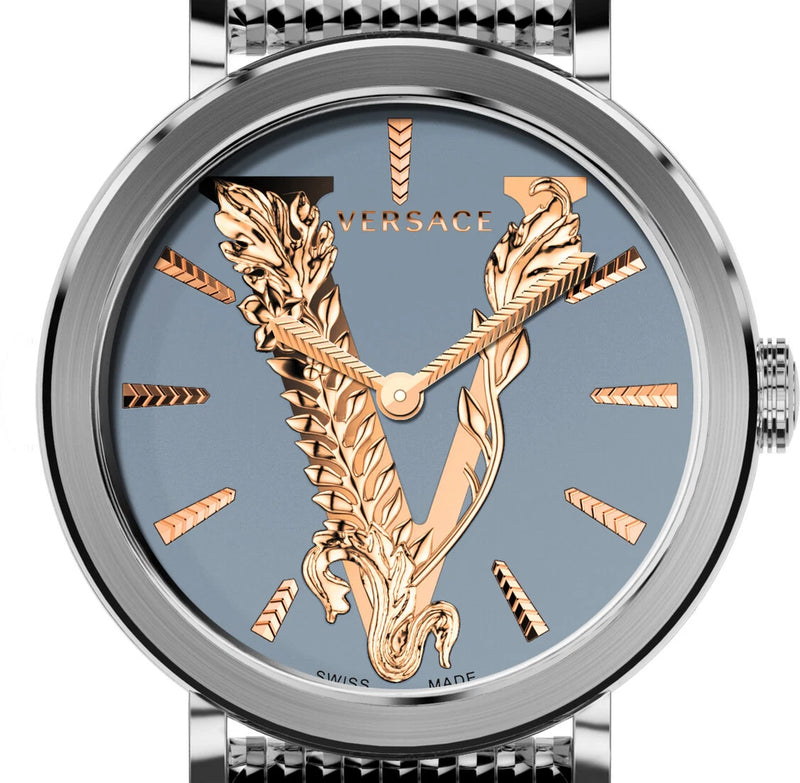 Versace Virtus Ladies Watch Silver VERI006