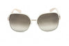 Salvatore Ferragamo Ladies Sunglasses Beige Square SF150S-721 Salvatore Ferragamo