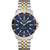 Swiss Alpine Military Challenger Men's Blue Two-Tone Watch 7022.1145