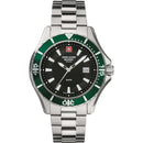 Swiss Alpine Military Aquatech Men's Green Watch 7040.1134