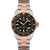 Swiss Alpine Military Master Diver GMT Men's Two-Tone Rootbeer Watch 7052.1157