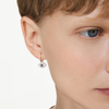 Symbolica Evil Eye Drop Earrings Rose Gold Swarovski