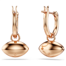 Symbolica Evil Eye Drop Earrings Rose Gold Swarovski