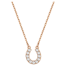 Swarovski Towards Horse Shoe Pendant Rose Gold 5094964 Swarovski