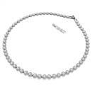 Swarovski Una Angelic Necklace Round Silver 5681057 Swarovski