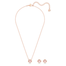 Swarovski Una Mixed Cut Clover Pendant Set 5516488 Swarovski