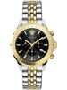Versace Chrono Signature Men's Watch Two-Tone Chronograph VEV602223 Versace